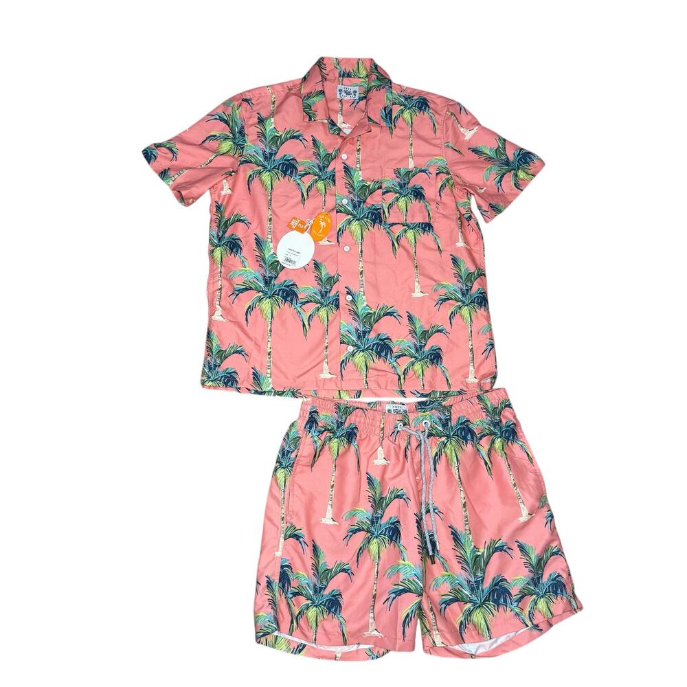 NWT Free Planet Palm Tree Set Size M